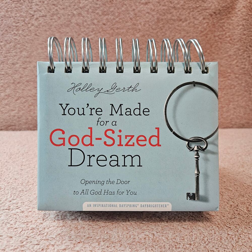 Holley Gerth You're Made for a God-Sized Dream Inspirational DaySpring Calender
